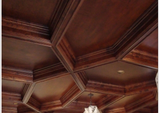 In Progress – Villa di Toscana – Dining Ceiling