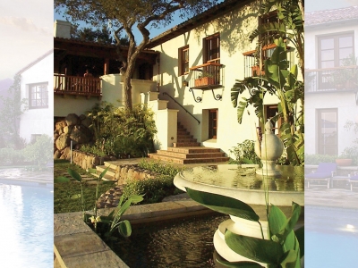 Cima del Mundo – Rear Fountain & Stair