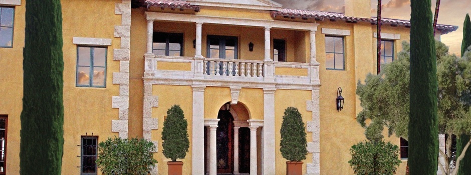 Villa di Toscana – Front Elevation Villa di Toscana – Front Elevation