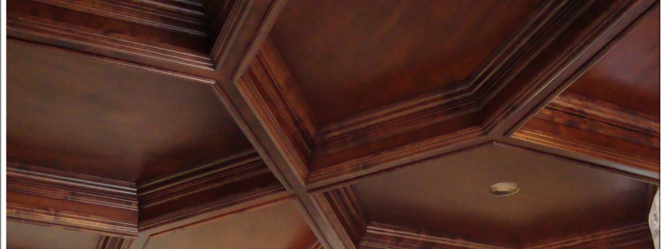 In Progress – Villa di Toscana – Dining Ceiling In Progress – Villa di Toscana – Dining Ceiling