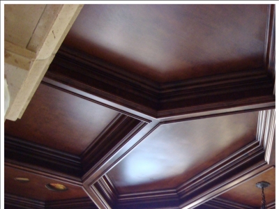 In Progress – Villa di Toscana – Dining Ceiling