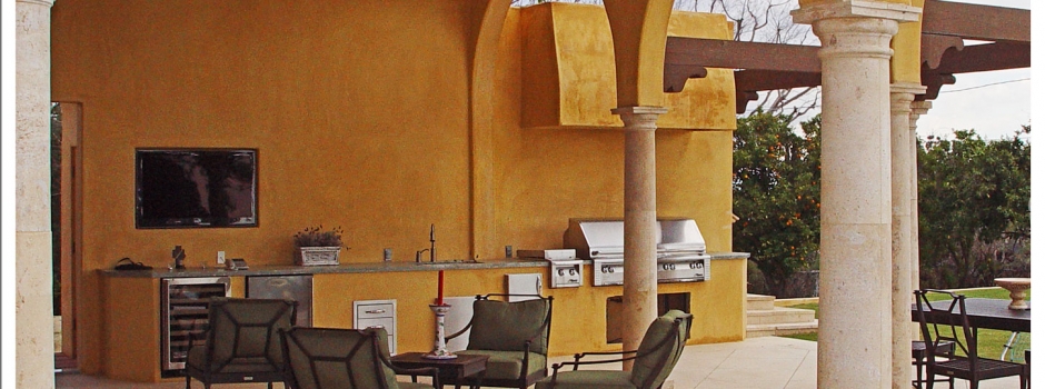 In Progress – Villa di Toscana – South Loggia In Progress – Villa di Toscana – South Loggia